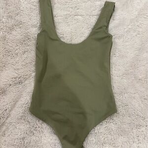 Cotton On Olive Green Bodysuit